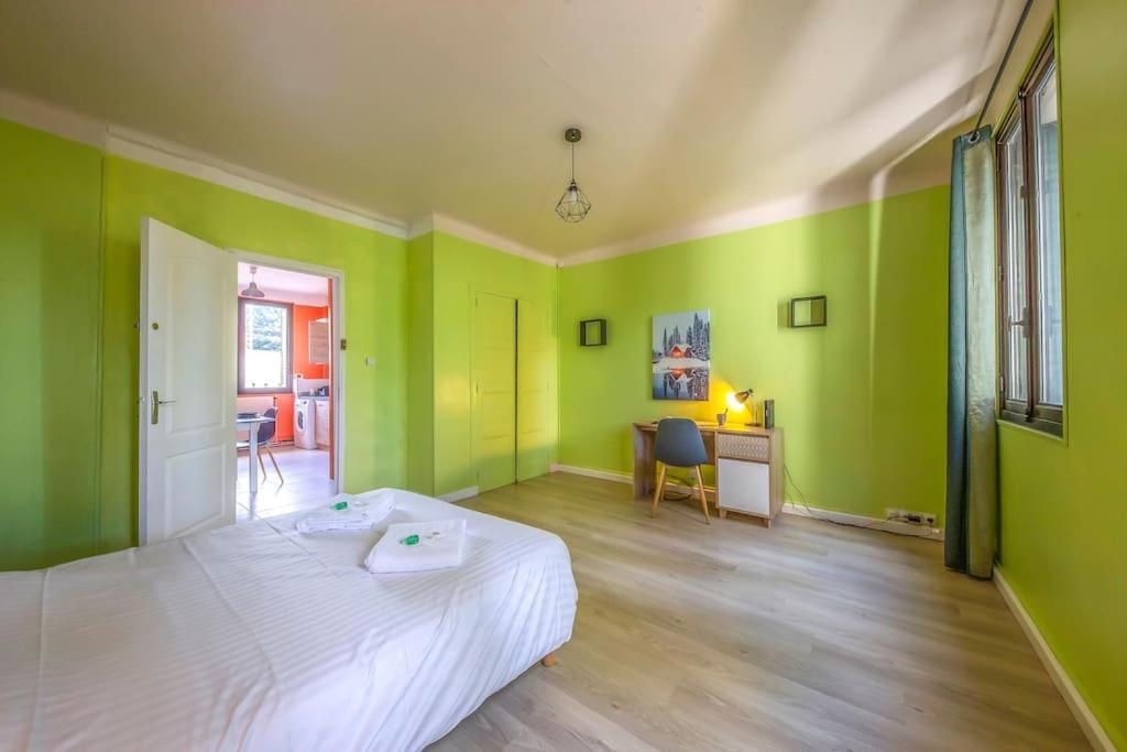 Appartement Au Bord De La Leysse A Chambery Bagian luar foto